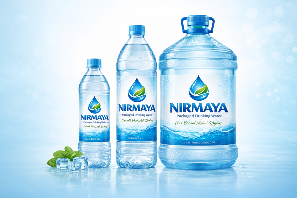 Nirmaya Packaged Drinking Water – Pure, Safe & Refreshing