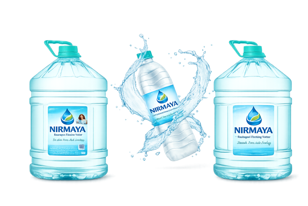 Nirmaya Packaged Drinking Water – Pure, Safe & Refreshing