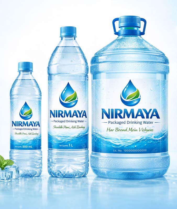 Nirmaya Packaged Drinking Water – Pure, Safe & Refreshing